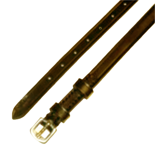Adult Leather Spur Straps with Double Keepers