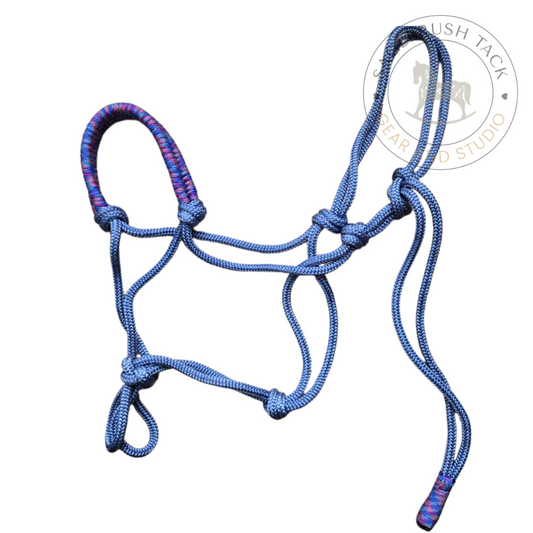 SB Hand-dyed custom soft rope halter