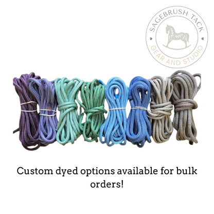 SB Hand-dyed custom soft rope halter