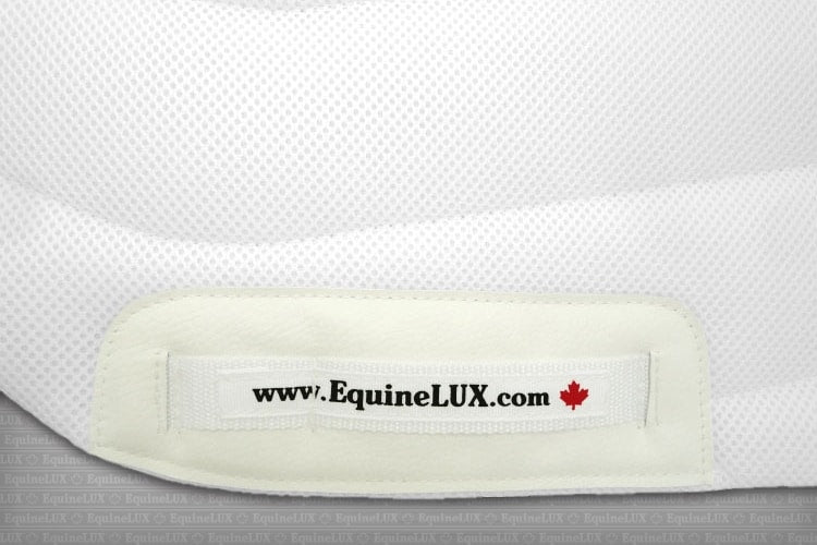 EquineLux PRESSURE-RELIEVING™ saddle pad with sheepskin lining and rolls (no pockets)