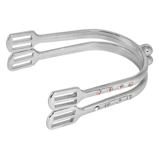 Waldhausen Ladies Spurs with White Crystals