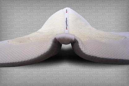 EquineLux SHOCK-ABSORBING™ contoured saddle pad with pockets
