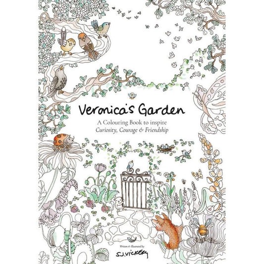 SJ. Vickery Colouring Book - Veronica's Garden
