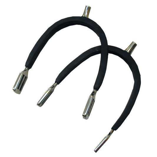 Coronet Child's Rubber Covered Spurs - 3/8"