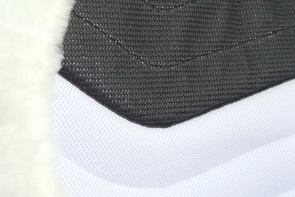 EquineLux Edge-Contoured™ saddle pad with fleece contour roll and cotton lining (no pockets)
