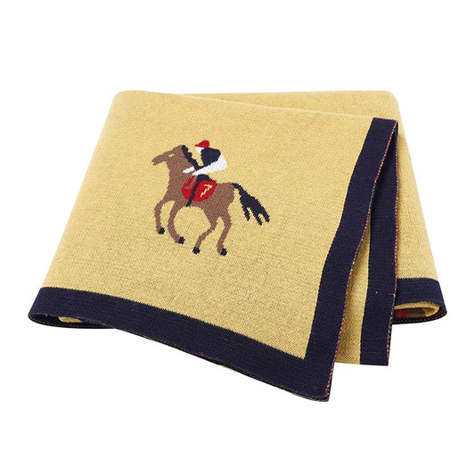 Baby Racing Horse Blanket
