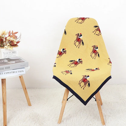 Baby Racing Horse Blanket