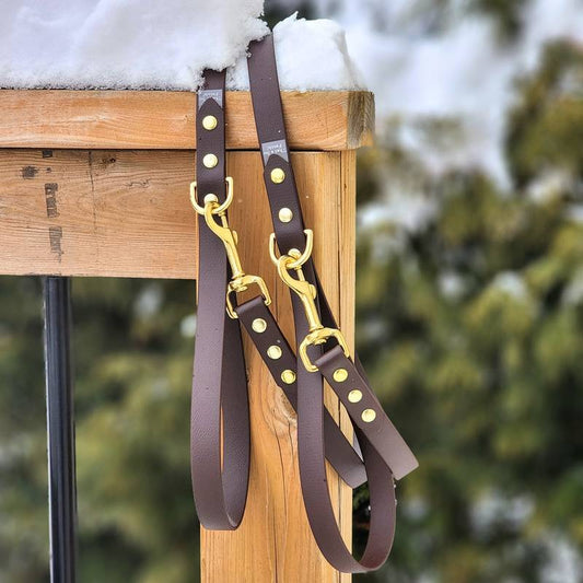 3/4" Waterproof Webbing – Dark Brown