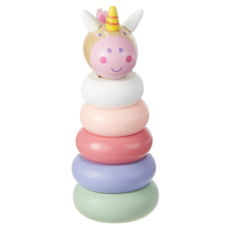 Ganz Wooden Unicorn Stacking Toy