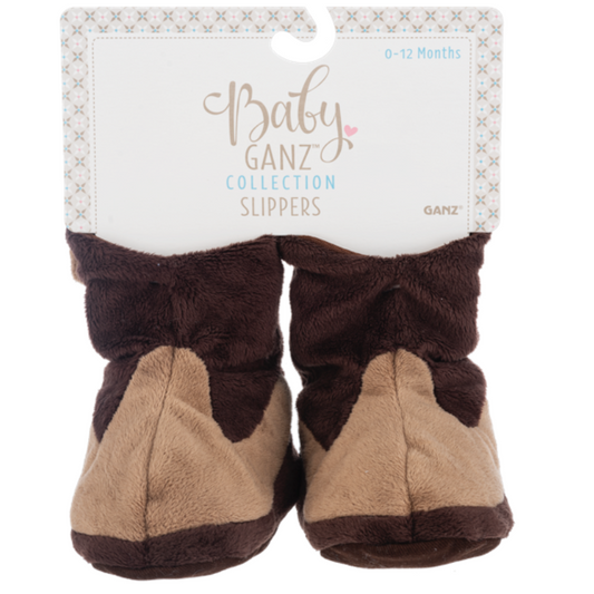 Ganz Cowboy Baby Slippers