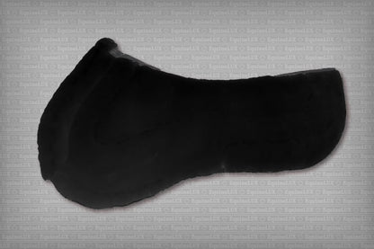 Equine-Lux Cross-Country Sheepskin Half Pads with Pommel/Cantle Rolls and POCKETS FOR SHIMS