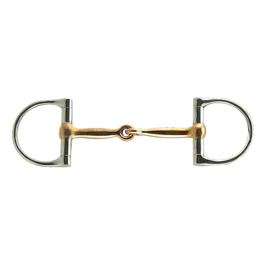Coronet Copper Dee Ring Snaffle