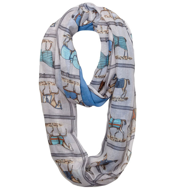 Equestrian Blanketed Infinity Scarf