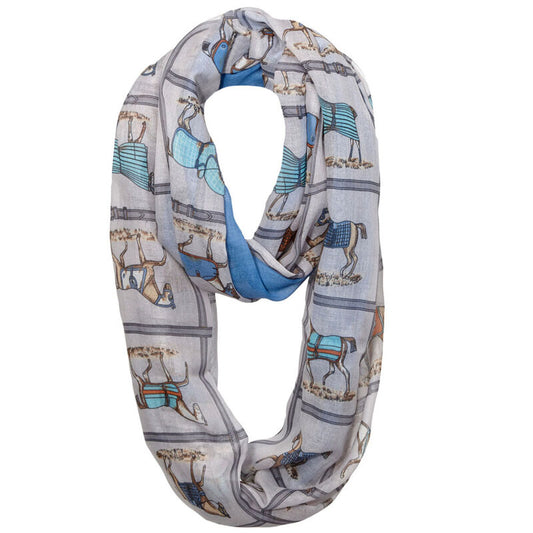 Equestrian Blanketed Infinity Scarf