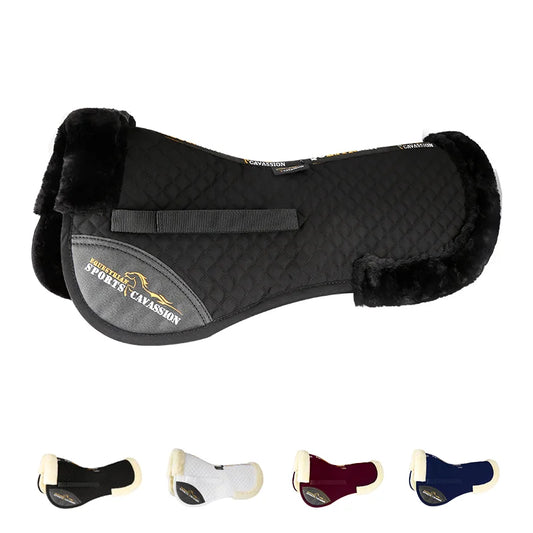Cavassion Faux Sheepskin Corrective Half Pad - Sagebrush Tack