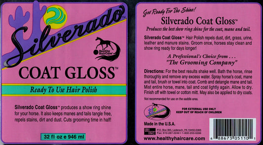 Silverado Coat Gloss - 32oz - Sagebrush Tack