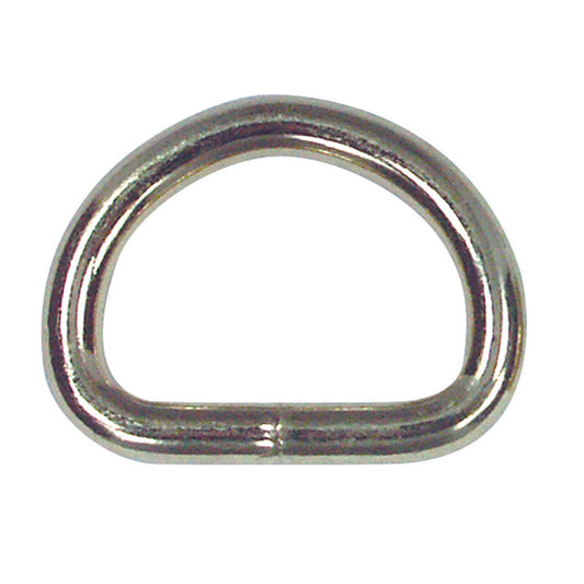 Dee Ring 2" Welded Stainless Steel