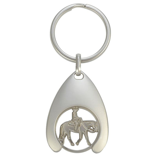 HappyROSS Western Coin Keychain