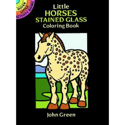 Little Horses Stained Glass Colouring Booklet
