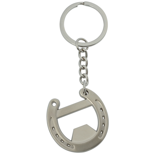 Horseshoe Keychain Bottle Opener