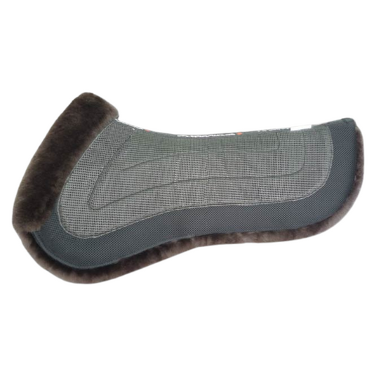 EquineLux ComfortLUX™ sheepskin jumper half pad with pockets