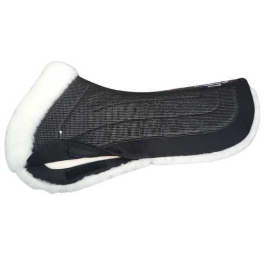 EquineLux ComfortLUX™ sheepskin jumper half pad with pockets
