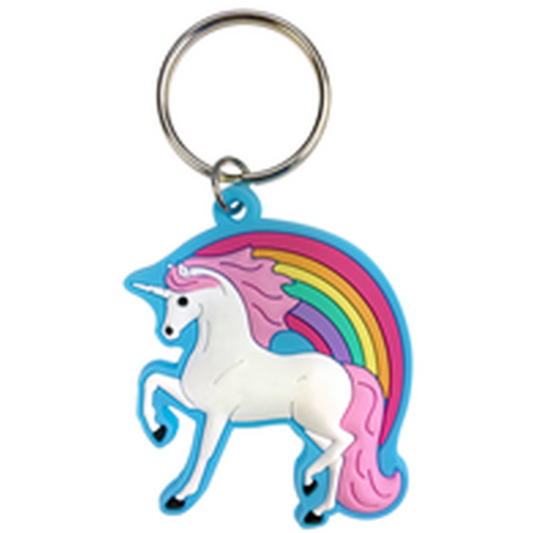 HappyROSS PVC Unicorn Keychain
