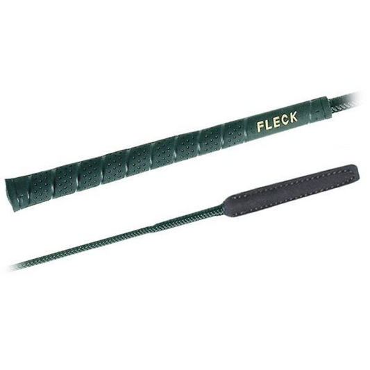 Fleck Dressage Whip with Leather Thong
