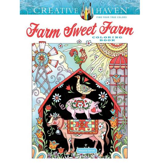 Farm Sweet Farm Colouring Book