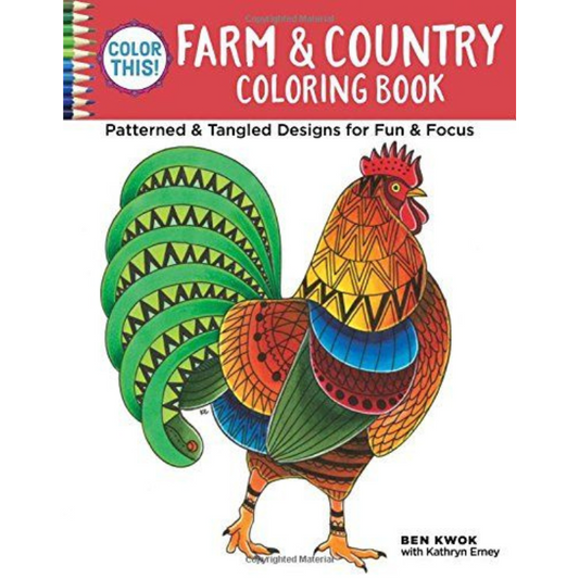 Farm & Country Colouring Book