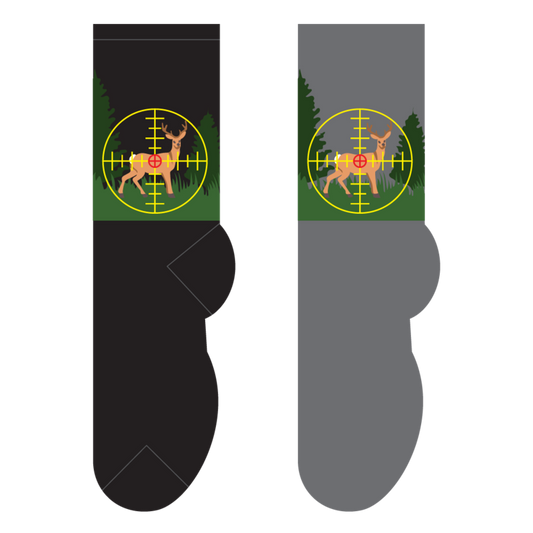 Foozys Mens' Socks - Deer Hunt