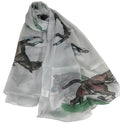 Chiffon Horse Racing Scarf