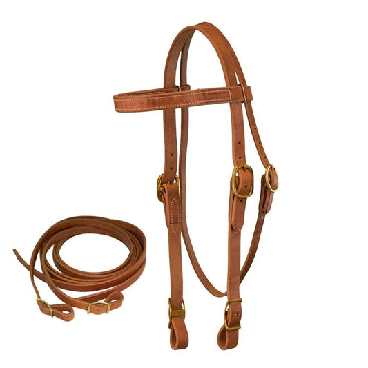 Draft Horse Headstall - Sagebrush Tack