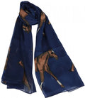 Chiffon Horse Scarf