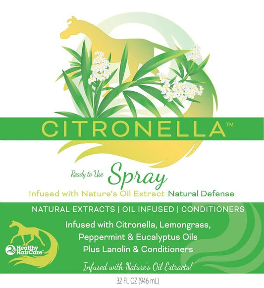 Healthy HairCare Citronella Spray - 32oz - Sagebrush Tack