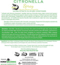 Healthy HairCare Citronella Spray - 32oz - Sagebrush Tack