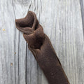 SB Engraved leather poppers for horse show awards, lead ropes, mecates, & reins
