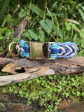 SB Custom waterwave paracord dog collar