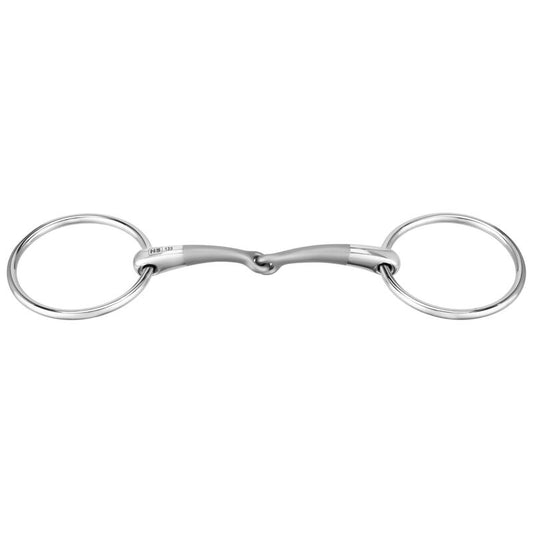 Satinox Loose Ring Snaffle - 12 mm