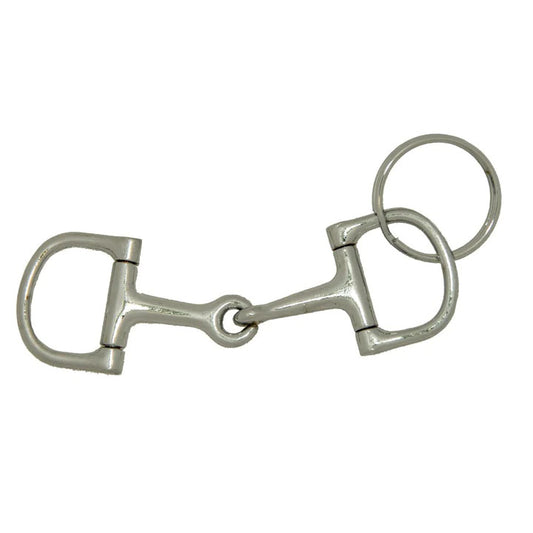 Dee Ring Snaffle Keychain