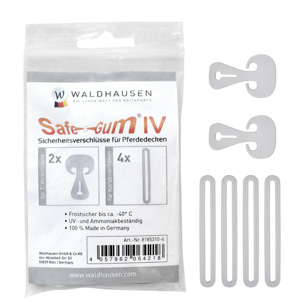 Rubber Safety Clips for Blankets - Set of 6 - Sagebrush Tack