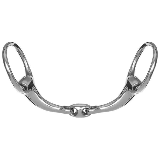 Waldhausen Anatomical Eggbutt Snaffle with Oval Link