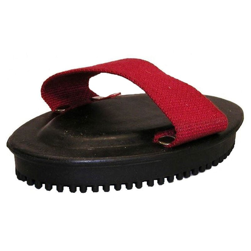 Large Rubber Curry with Web Handle - Sagebrush Tack