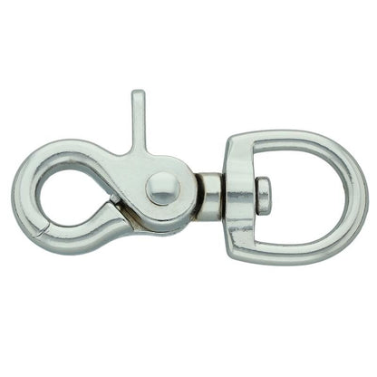 Trigger Snap (Chrome-Plated) for reins, dog leashes