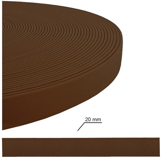 3/4" Waterproof Webbing – Dark Brown